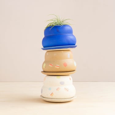 Peaches: Petite Cloud Planter