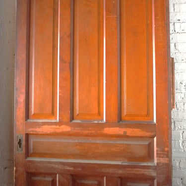 7 Panel Pocket door w Rail