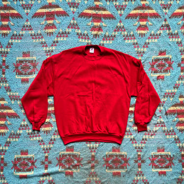 Vintage Deadstock 1990s Jerzees Athletic Crewneck Sweatshirt 