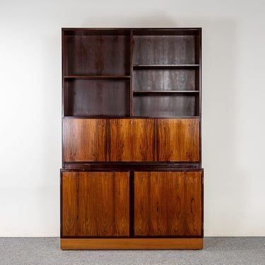 Danish Modern Rosewood Bookcase by Omann Jun - (D894) 