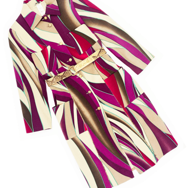 Gianni Versace F/W 2000 snakeskin trim coat
