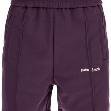 Palm Angels "Contrast Band Track Bermuda Shorts With Men