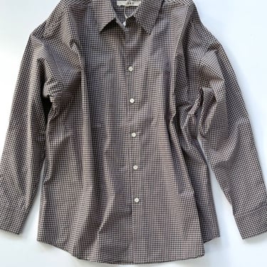 6397 Clean Uniform Shirt - Heirloom Check on Garmentory