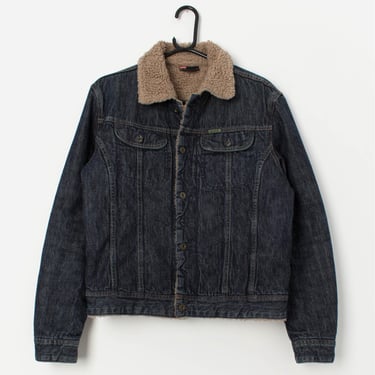 Vintage Diesel Y2K sherpa denim jacket - Medium 