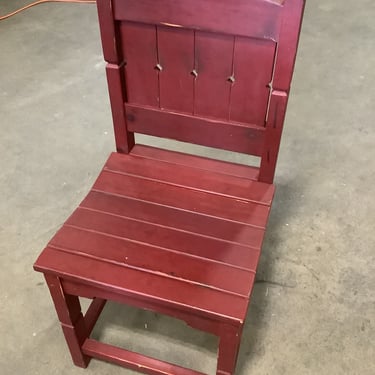 Burgundy Chair (WH)