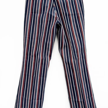1960s Vintage SIZE 12 Pants, 26X26", MOD Stripes TownCraft GOGO Hippie Jeans Unisex Boys Small Womens Unisex Trousers 