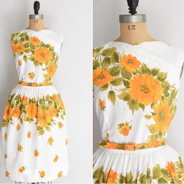 1950s Marigold dress 