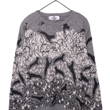 Abstract Animals Sweater