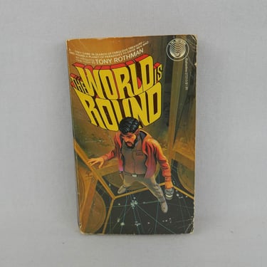 The World is Round (1978) by Tony Rothman - Vintage Science Fiction Sci Fi Novel Book 