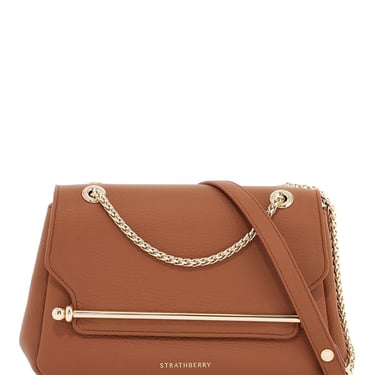 Strathberry Brown Calfskin Mini Shoulder And Crossbody Bag Women