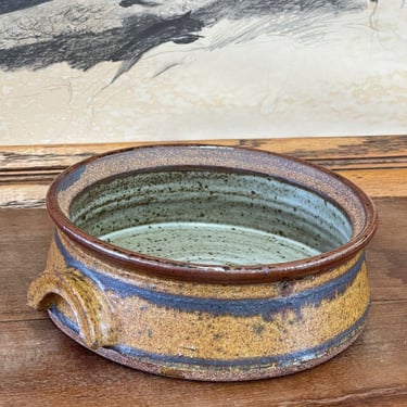 Free Shipping Within Continental US - Unique Speckled Stoneware Bowl 