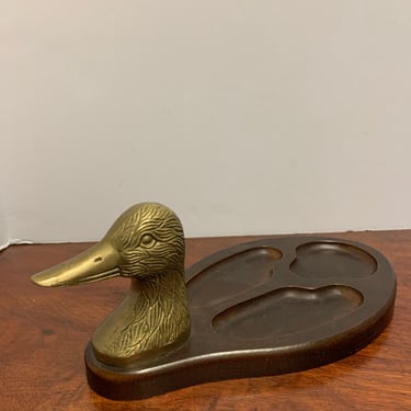 Men’s Brass And Wood Duck Valet 