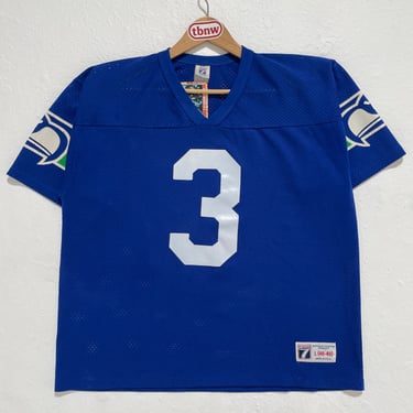 Vintage Seattle Seahawks #3 Blank NFL Jersey Sz. L