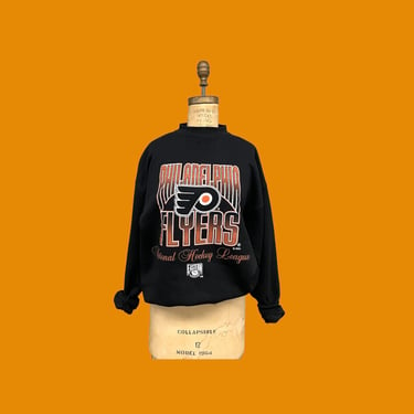 Vintage Philadelphia Flyers Sweatshirt Retro 2000s National Hockey League + Logo 7 + Size Large + Pullover + Philly + Unisex Apparel 