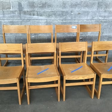 Oak Library Chair (Seattle)