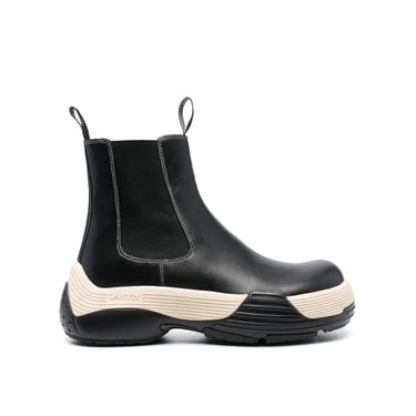 Lanvin Leather Boots Men