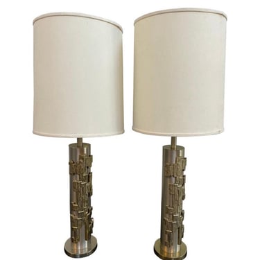 Mid-Century Modern Laurel Table Lamps - a Pair 