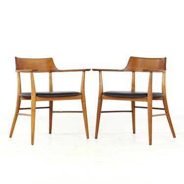 Paul McCobb for Directional Mid Century Occasional Lounge Chairs - Pair - mcm 