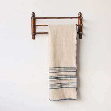 Vintage Bamboo Towel Rack