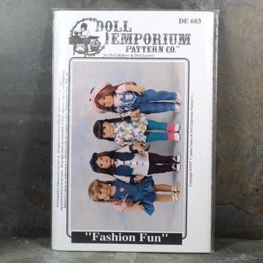 1997 Doll Emporium #DE603 Doll Clothes Pattern | 