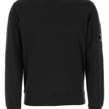 C.P. Company Man Black Cotton Sweatshirt