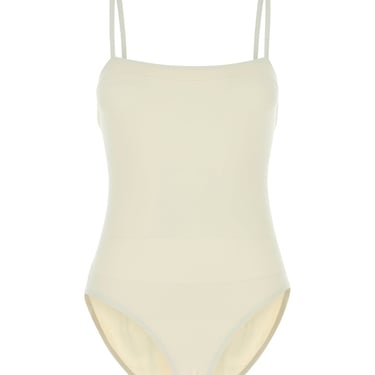 Eres Women Ivory Stretch Nylon Aquarelle Swimsuit