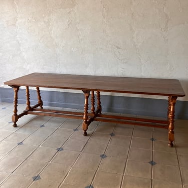 Large 20th C. Majorcan Refractory Table
