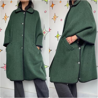 Germany製 Vintage LODEN Coat ローデン Poncho