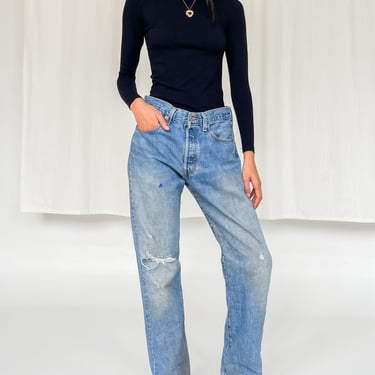Distressed Levi's Baggy Denim (M)