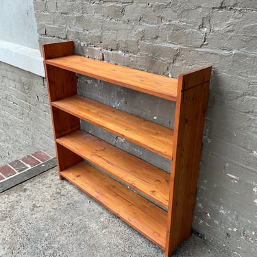 Pine Open Bookcase