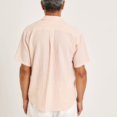 La Paz Roque Shirt - Clay Stripes