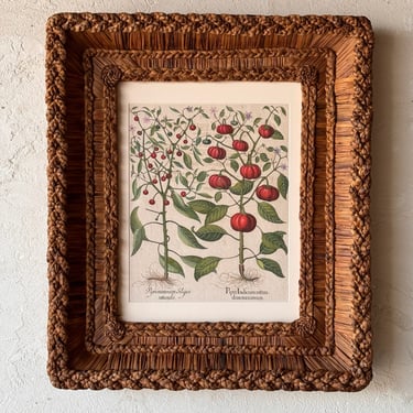 Gusto Woven Frame with Besler Engraving III