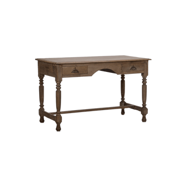 Wood Desk - Bleached