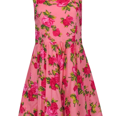 betsey johnson green floral dress Enchanted Forest Ruffle Dress