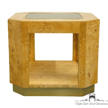 THOMASVILLE FURNITURE Patterns 41 Collection Contemporary Modern 26" Square Birdseye Maple Accent End Table 4191-251 