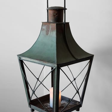 Copper Garden Lantern