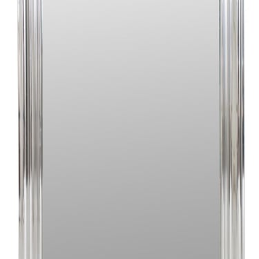 Modern Chrome Rectangular Wall Mirror