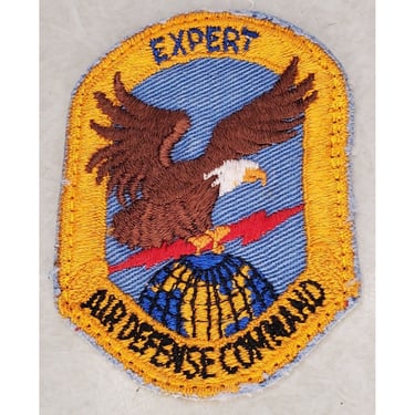 Original Vietnam War Embroidered Uniform Patch Expert Air Defense Command #14 