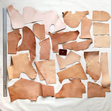 Natural Leather Scrap (Lot 18)