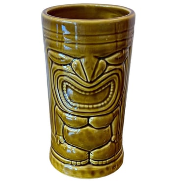 Vintage 2000 KC Hawaii Crtamic Tiki Mug 