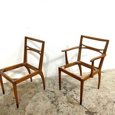 Vintage 1960s Mid Century Modern Set of 4 Dining Chairs from Tomlinson 