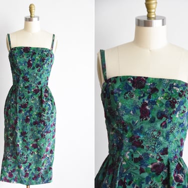 1950s Floriculture dress 