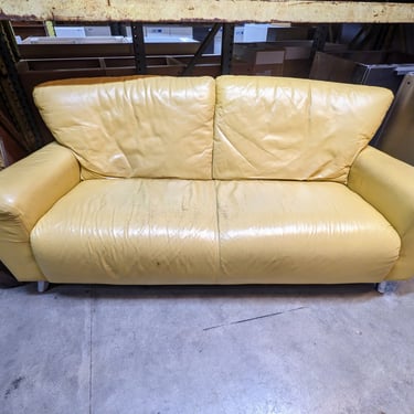 Big Comfy Yellow Couch