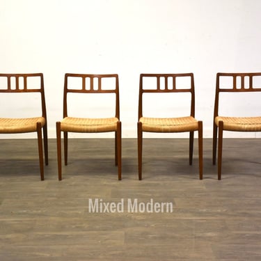 Niels Møller 79 Teak Dining Chairs - Set of 4 