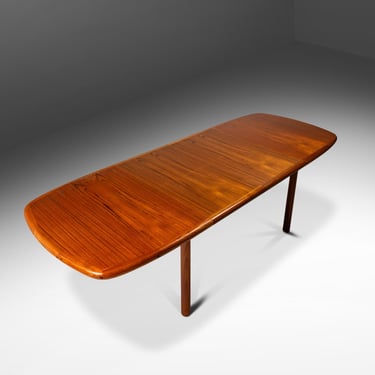 Danish Mid-Century Modern Extension Dining Table with Double Butterfly Leaf in Teak by D-SCAN, c. 1980s 