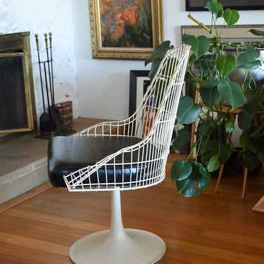 Thinline Santa Ana Mid Century Swivel Chair