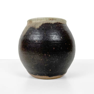 Vintage Ceramic Stoneware Vase by David Leaman 