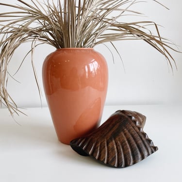 Dark Salmon Vase