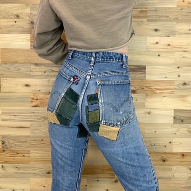 Levi's 70's Vintage Patched Jeans / Size 29 
