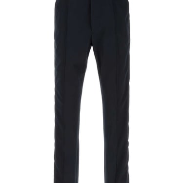 Prada Men Midnight Blue Stretch Polyester Pant